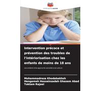 Intervention précoce et prévention des troubles de l'intériorisation chez les enfants de moins de 18 ans