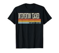 Intervention Teacher Week Retro Vintage Retour à l'école T-Shirt