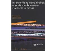 Interventions humanitaires en santé mentale dans les violences de masse
