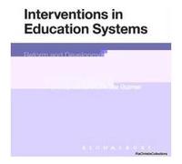 Interventions in Education Systems - [Version Originale] C M Posner, Elsa Guzman, David Scott, Christopher Martin (Auteur)