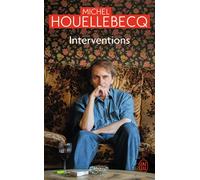 Interventions - Michel Houellebecq - J'ai Lu - Poche - Roman