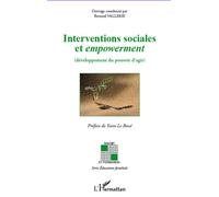 Interventions sociales et empowerment (développement du pouvoir d'agir) - Bernard Vallerie - L'harmattan - broché - Essai