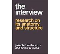 Interview Arthur N. Wiens, Joseph Matarazzo (Auteur)