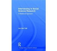 Interviewing In Social Science Research Lee Ann University Of Toronto Fujii, Canada (Auteur)