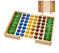 INTERWARM Tiroir Porte Dosettes de Café en Bambou Organisateur de Rangement pour Sachets de Thé de 30.1x32x6.15cm Capacité de 42 capsule Capsules K Cup pour Station Café Bureau à Domicile et Cuisine