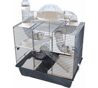 Interzoo Cage pour hamster Rocky Plus Noir