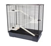 INTERZOO Davis + Wood Cage à rongeurs 100 cm noir