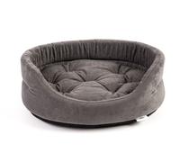 INTERZOO Panier ovale pour chien 75x62x22 cm gris