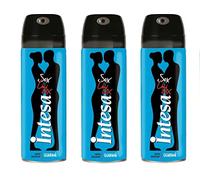 Intesa Déodorant en spray Guarana unisexe Lot de 3 125 ml