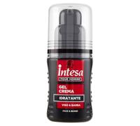 INTESA POUR HOMME | Gel Crème Visage et Barbe, Hydratant 100 ml