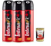 Intesa Sex Lot de 3 déodorants en spray Ambra d'Arabia Unisexe 125 ml + Italian Gourmet Polpa 400 g