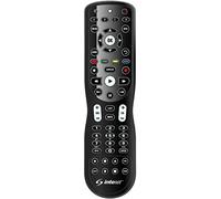 Inteset Télécommande Universelle de Apprentissage rétroéclairé IR 4-en-1 pour Une Utilisation avec Apple TV, Une Xbox, Roku, Centre des médias/Kodi Noir