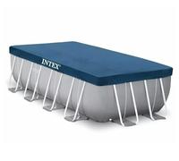 Intex 12229 Bâche pour piscine rectangulaire 488 × 244 × 107 cm - Convient pour piscines Prism Frame 549 × 274 cm - Bâche de protection contre la saleté, les feuilles et l'évaporation