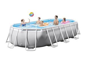 Intex 16.5'X9'X48 Prism Frame Oval Pool Set