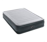 Intex Pools Matelas gonflable Fiber-tech Comfort Plush 152 x 203 x 33 cm Gris
