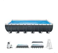 Intex 24Ft X 12Ft X 52In Ultra XTR Rectangular Pool Set
