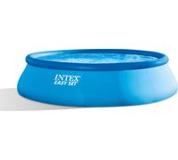 INTEX 26166GN - Easy Set Pool (457x107cm) incl. pompe GS, échelle de sécurité, bâche de fond, couverture
