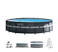 INTEX Ultra XTR Frame Pools Set Piscine 549 x 132 cm avec filtration 26330NP