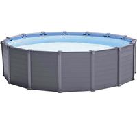 Intex 26384GN Kit Piscine Graphite Ronde, 478cm x 124cm