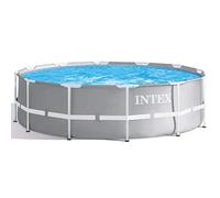 Intex 26716 Piscine Ø 366 x 99 cm Cadre de Piscine Prism Rondo