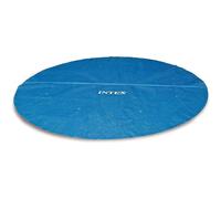 INTEX Couverture solaire de piscine Bleu 366 cm, Polyéthylene, 28010
