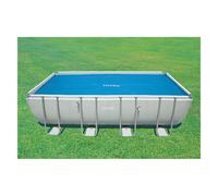 Intex 28028 Toile Couverture de Piscine Thermique CM 400x200 160 Micron Carré