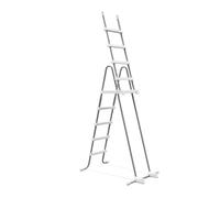 INTEX 28077 Échelle De Piscine Hors Sol 122-132 CM Avec Échelons Amovibles
