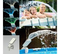 Intex 28089 Fontaine Lumineuse LED Multi-Couleur Pool Spray Wasserfall
