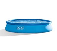 INTEX KIT PISCINE EASY SET AUTOPORTANTE Ø x h : 4,57 x 0,84 m