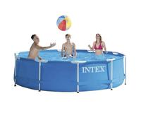 INTEX 28200NP Metal-Frame Pool 305 X 76 CM Pataugeoire Bassin Natation