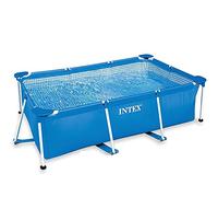 Intex 28274FR Kit de Piscinette Tubulaire Armature en Métal Bleu 4,5 x 2,2 x 84 cm 7100 L