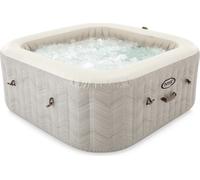 INTEX 28446NP - Whirlpool - Chevron Deluxe Square Bubble (175x175cm) pour 4 personnes