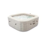 Spa gonflable PureSpa Chevron carré Bulles 6 places - Intex