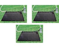 Intex 28685 Lot de 3 panneaux solaires thermiques pour réchauffer l'eau de la piscine