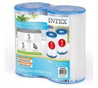 Intex 29002E Lot de 2 Cartouches filtrantes de Type A pour piscines, Blanc
