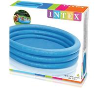 Piscinette gonflable INTEX Bleu Cristal - 147 x 33 cm - Capacité 330 litres