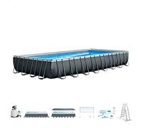 Piscine hors-sol Intex 26378 ex 26376 rectangulaire Ultra XTR Frame volley-ball 975x488x132