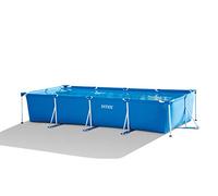 Piscine tubulaire Intex Metal Frame 4.50 x 2.20 x 0.84 m + Epurateur 1,7 m3 - Bleu