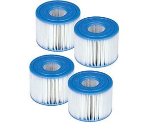 Intex 4 Cartouches de Filtration pour Filtre Spa Type S1, Hotte aspirante