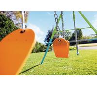 Intex Pools Balançoire 44004 – siège plastique, acier, orange