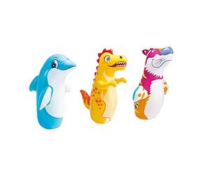 INTEX 44669NP Punching Ball Gonflable 3-D Bop Bags