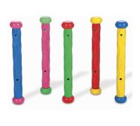 - 5 Bâtons lestés pour piscines - Multicolore - Bâtons