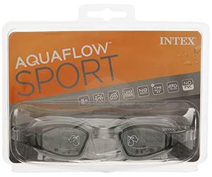 Intex 55682 Occhialini Free Style Nero/Azzurro/Rosa