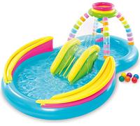 INTEX 56137NP - Playcenter - Rainbow Funnel (295x191x109cm) Pataugeoire Centre de jeux