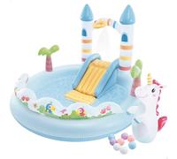 Intex – Aire de jeu gonflable Château Magique 56148NP – toboggan aquatique, à partir de 2 ans