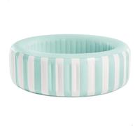 Intex Pools Piscinette gonflable Frenchy 56182NP rayures turquoise et blanche dès 3 ans