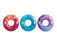 Intex 56267 Donut Nature avec Poignées, Couleurs Assorties, 91 CM