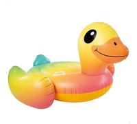 Intex Pools Bouée gonflable Canard jaune à chevaucher 2 poignées de maintien