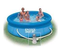 Intex kit piscinette easy set autoportante ronde (ø)3.05 x (h)0.76m
