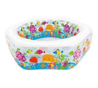 Intex Piscine gonflable Aquarius Pool hexagonale multicolore 541 L 191 x 178 x 61 cm